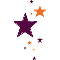 Obraz premium Halloween Star Decoration 