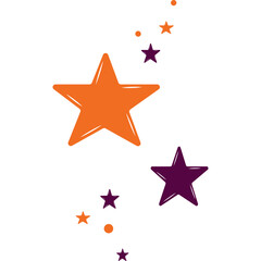 Obraz premium Halloween Star Decoration 