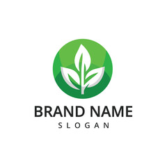 Farm, Nature, Eco friendly business logo leaves, plant, icons