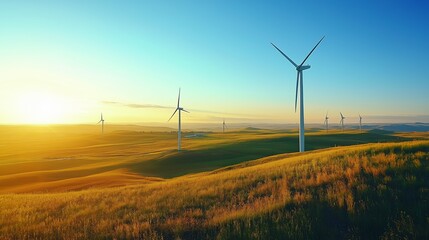 Obraz premium Green Energy Visionary at Work