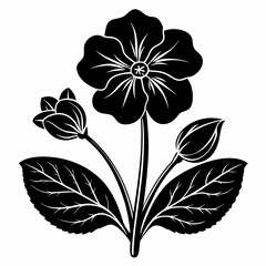 Primrose Black silhouette