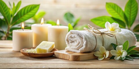 Bathroom spa relaxation with soap and towel , spa, relaxation, bathroom, soap, towel, self-care, wellness, pampering