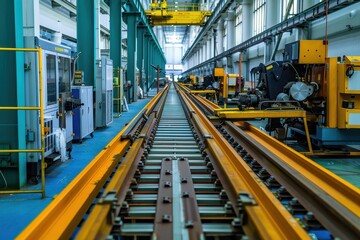 Fototapeta premium Belts in industrial plants