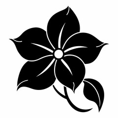 Periwinkle Black silhouette