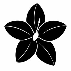 Periwinkle Black silhouette