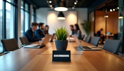 Benchmarking Concept Banner - Computer Comparison with Performance Metrics and Analysis