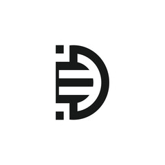 ED letter logo design for multiple use , Icon , apps icon , logo