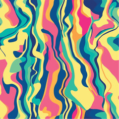 Illustration of Multi color Geometric 