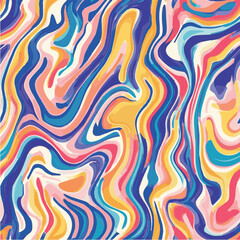 Obraz premium Illustration of Multi color Geometric 
