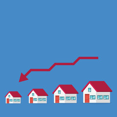 Housing price falling down