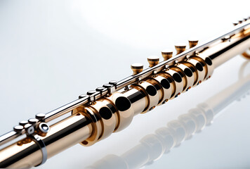 Fototapeta premium flute isolated white background simple png format