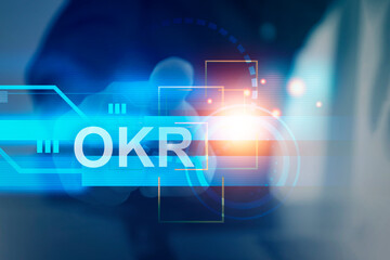 OKR , Objectives and Key Results , goal setting concept