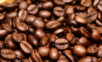Fototapeta premium coffee beans background