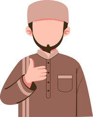 Muslim man avatar