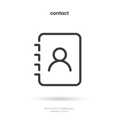 Profile picture icon human symbol. Man and women sign. People, person, user profile avatar icon emblem symbol pictogram. Contact icon with white background for UI UX, mobile app, social media, website