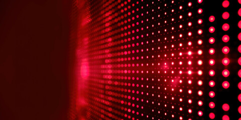 Fototapeta premium Red Technological Abstract Background