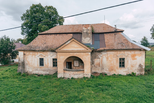 The 16th century renaissance manor house in Betlanovce, Spis region, Slovakia