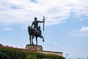 Obraz premium Historical centre of the capital city of Kakheti, winemakers reg