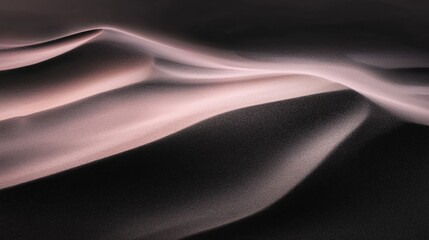 Fototapeta premium Abstract background, delicate texture of fine sand, gentle flow, natural sand dunes, shimmering, dark red, slowly blurred, Morandi color system, abstract art elements, mobile wallpaper, texture