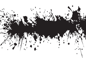 Grunge Distressed Paint Splash Background Texture.