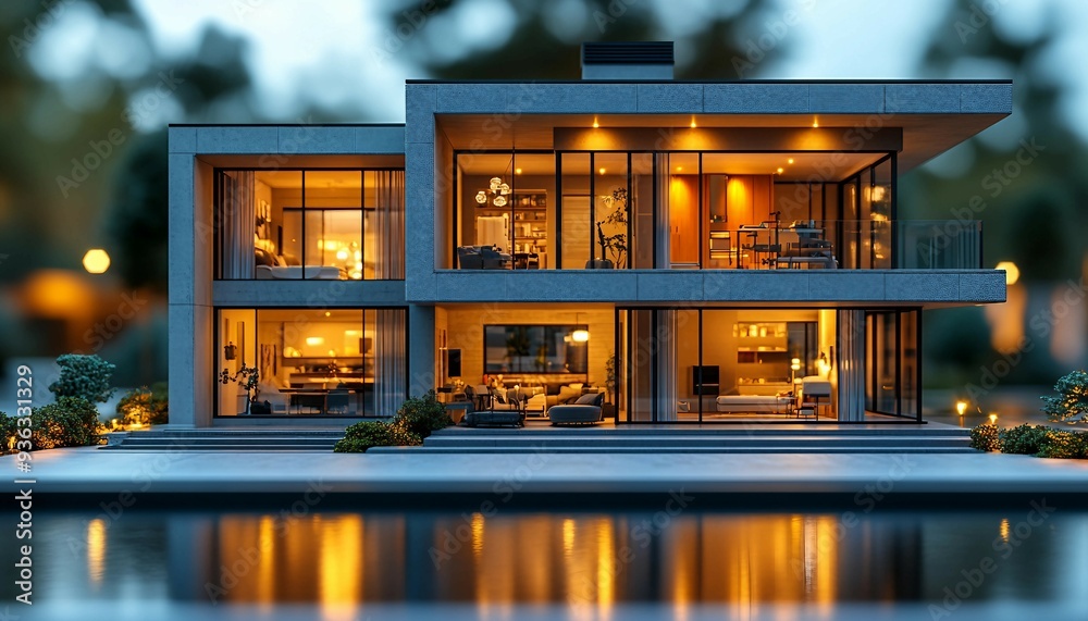 Wall mural interactive online real estate platform with comprehensive property listings and advanced search fil