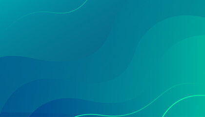 Abstract green liquid background design. Vector illustration