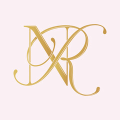 RN, NR,  logo RN, Letter RN, monogram RN, vector, logo, Wedding Monogram Initials, Wedding Logo,Wedding Monogram,Logo Design