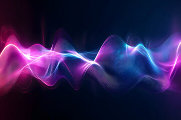 Obraz premium Abstract sound wave background 