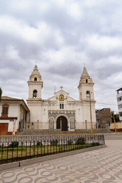 Facade of the Cathedral of Jauja, Mother Church of Santa Fe
