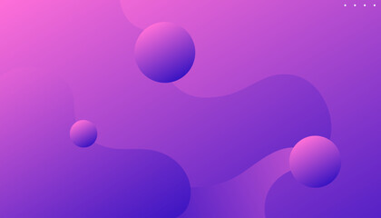 Liquid color background design. Fluid shapes composition. Eps10 vector