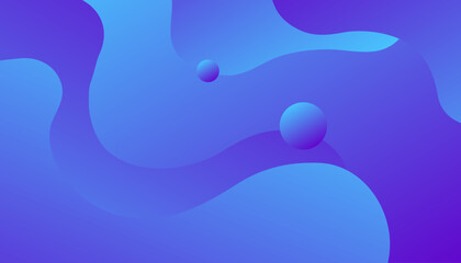 Colorful geometric background. Liquid color background design