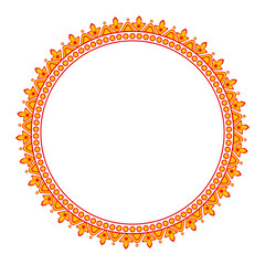 Durga Puja Border, Arch, Frame, Background Advertisement Design for Durga Puja Offer, Sale, Discount, Tags Design