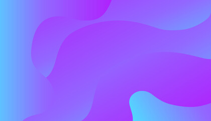  blue liquid wave background. Fluid composition of shapes. Vector illustration