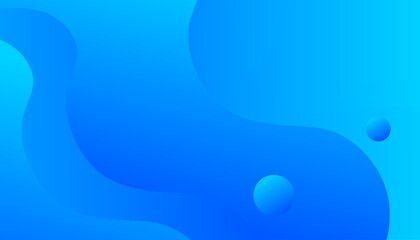 blue color background. Dynamic shapes composition. Eps10 vector
