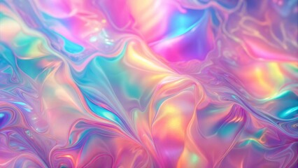 Obraz premium Abstract pink pastel holographic blurred gradient background texture. Colorful digital pattern. multicolor design for modern aesthetic concepts and artistic