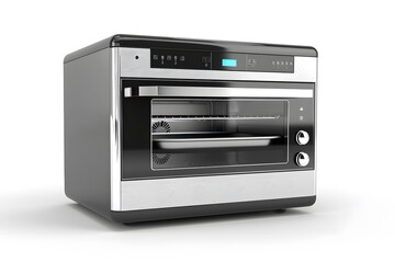 An intelligent oven with AI capabilities, designed to adjust cooking times and temperatures perfectly.