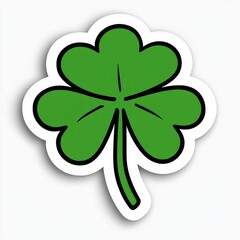 Four Leaf Clover Illustration