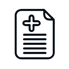 Fototapeta premium Medical report