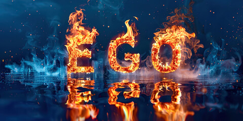 The burning word of the Ego