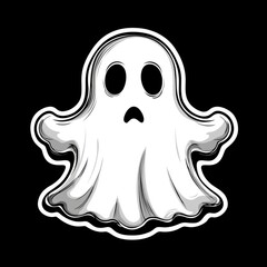 Spooky Cartoon Ghost