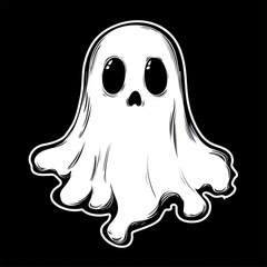 Cute Cartoon Ghost