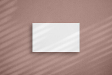 A single white horizontal paper sheet mockup, US Legal flyer mockup, paper, letter, invitation card.