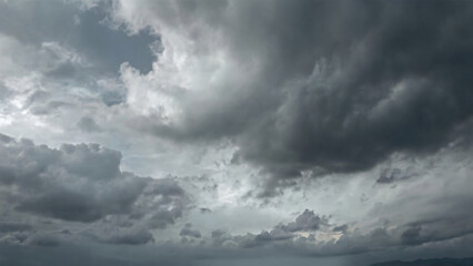 dramatic dark cloudy sky