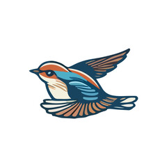 Obraz premium Bird vector art illustration 