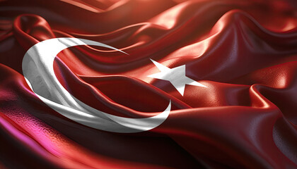 turkish flag for national Day or Independence Day of turkey