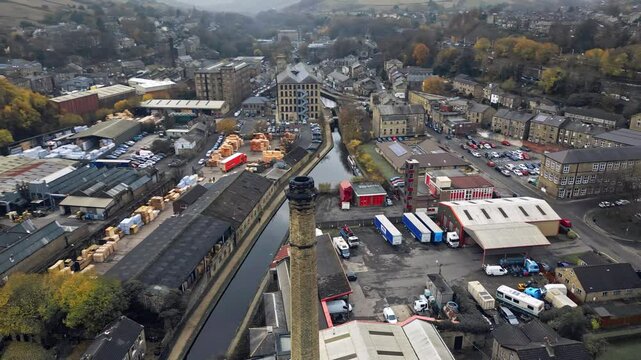 Slaithwaite Village Huddersfield West Yorkshire UK
