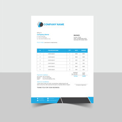 Invoice Template design