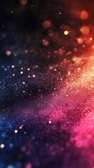 Abstract Grainy Background with Realistic Noise Texture