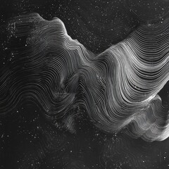 Abstract Grainy Background with Realistic Noise Texture