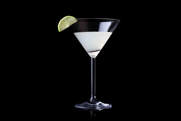 Margarita isolated on black